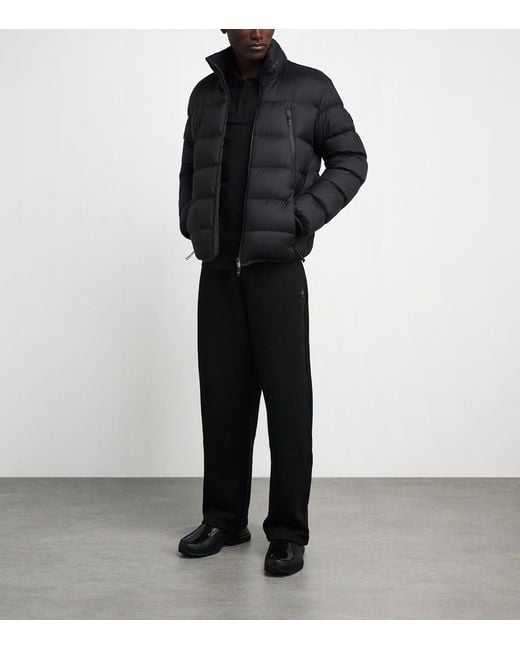 Moncler Black Down Dalalven Puffer Jacket for men