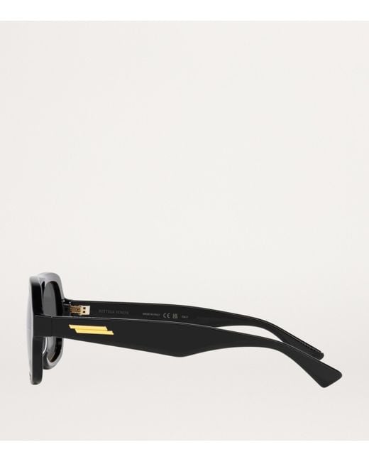 Bottega Veneta Black Acetate 06J000397 Sunglasses for men