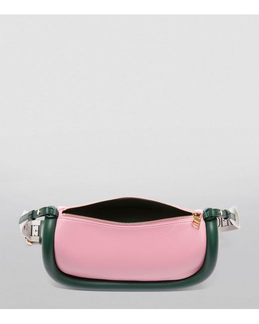 J.W. Anderson Pink Leather Bumper-15 Shoulder Bag