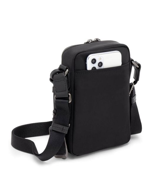 Tumi Black Nylon Voyageur Persia Cross-Body Bag