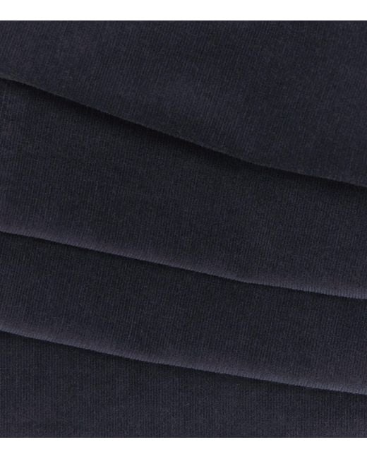 PAIGE Blue Corduroy Federal Slim-Straight Jeans for men