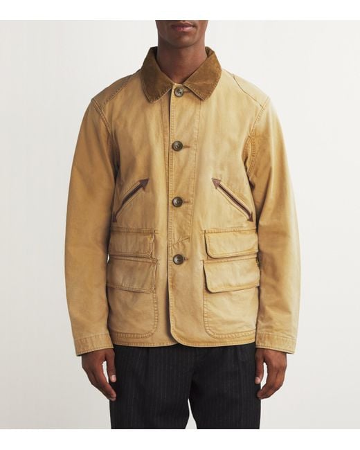 Polo Ralph Lauren Metallic Cotton Utility Jacket for men