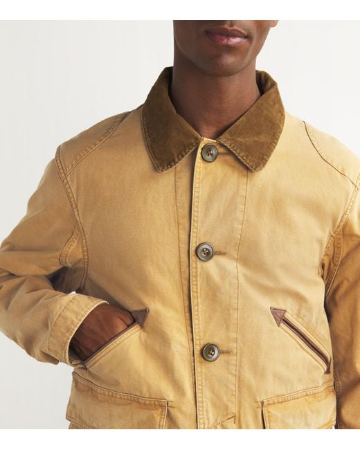 Polo Ralph Lauren Metallic Cotton Utility Jacket for men
