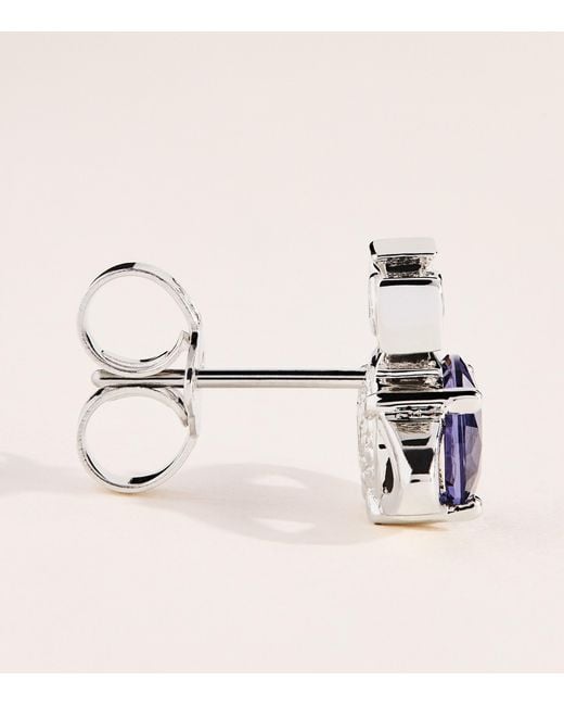 Vivienne Westwood Blue Reina Single Stud Earring for men