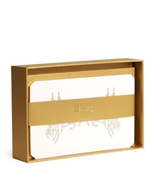 Harrods Metallic Correspondence Set