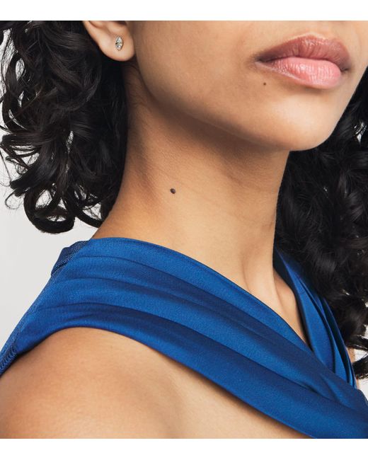 Emily P. Wheeler Metallic And Diamond Tilly Stud Earrings