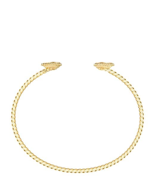 Boucheron Metallic And Diamond Serpent Bohème Bangle
