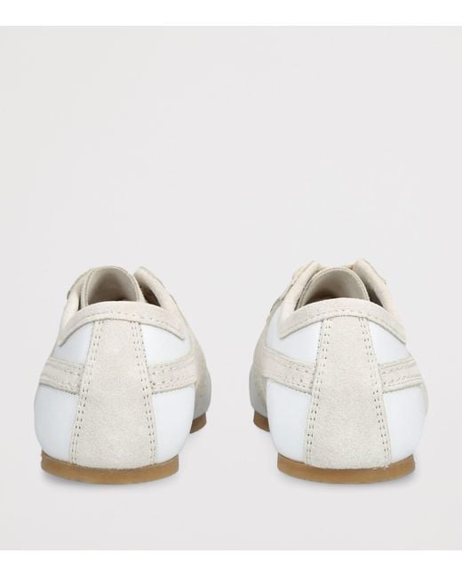Dries Van Noten White Suede Dustin Sneakers