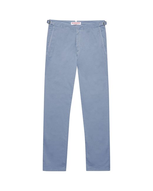Orlebar Brown Blue Stretch-cotton Fallon Trousers for men