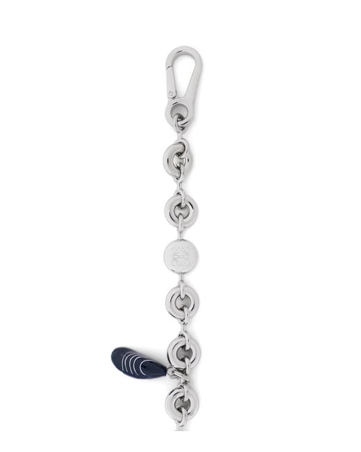 Loewe White X Paula's Ibiza Embellished Donut Chain Bag Strap