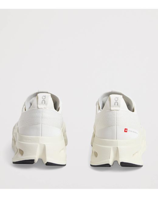 On Shoes White Cloudsurfer Max Trainers