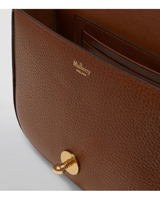 Mulberry Brown Small Darley Cross-Body Bag
