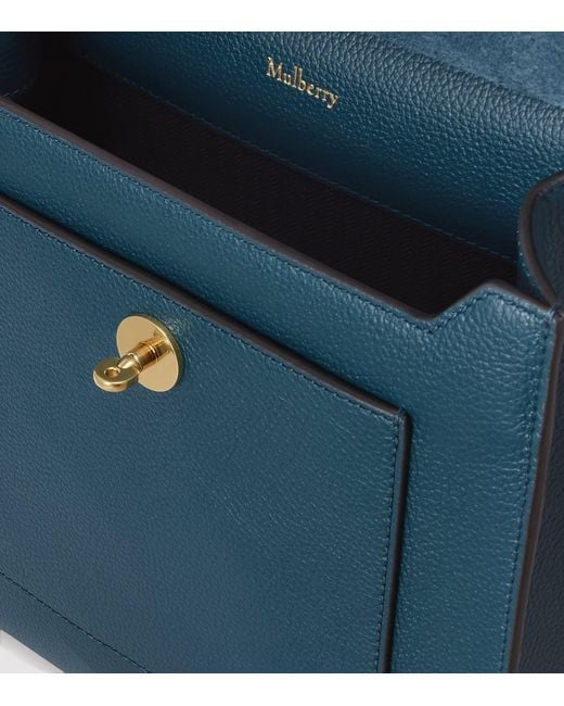 Mulberry Blue Small Antony Cross-Body Bag
