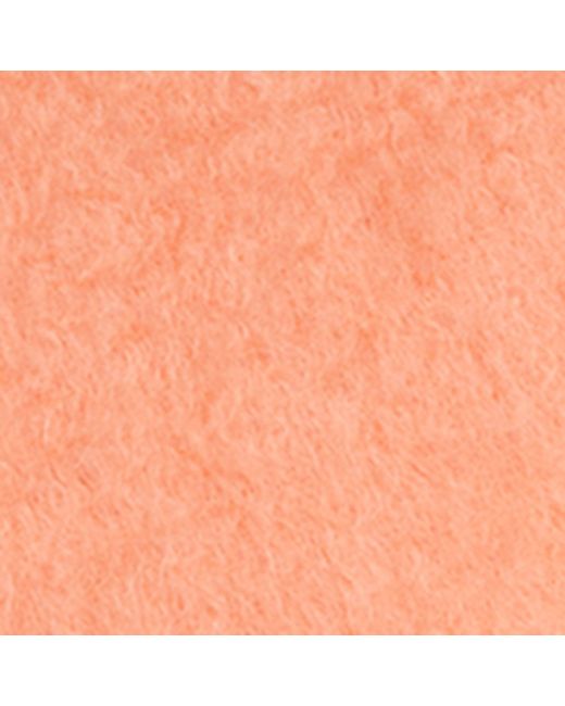 Jil Sander Orange Mohair-blend Scarf