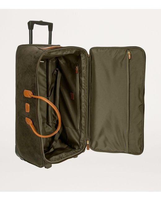 Bric's Green Soft Life Check-in Duffel Suitcase (72cm)