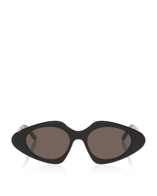 Loewe Brown Triangle Slim Sunglasses