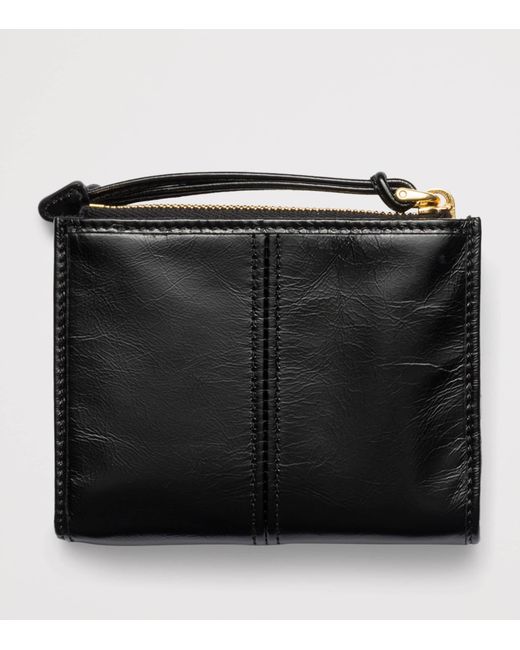 Prada Black Small Leather Wallet