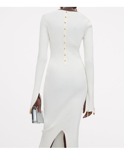 Schiaparelli Anatomical Charms Midi Dress in Natural | Lyst UK display picture 2