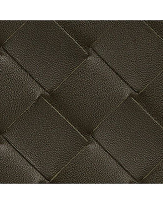 Bottega Veneta Green Leather Intrecciato Bifold Wallet for men