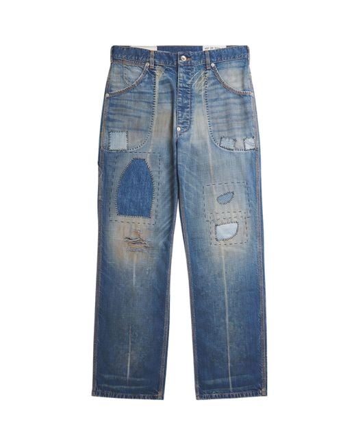 GALLERY DEPT. Blue Straight Bare Knuckle Jeans for men