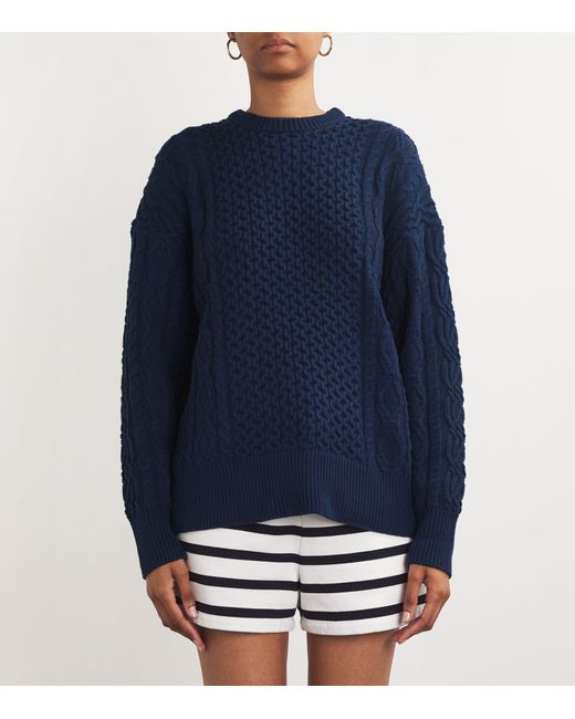STAND Blue Tracy Sweater