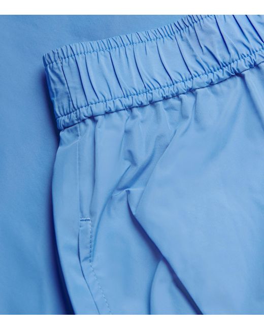 MAX&Co. Blue Taffeta Corollo Maxi Skirt