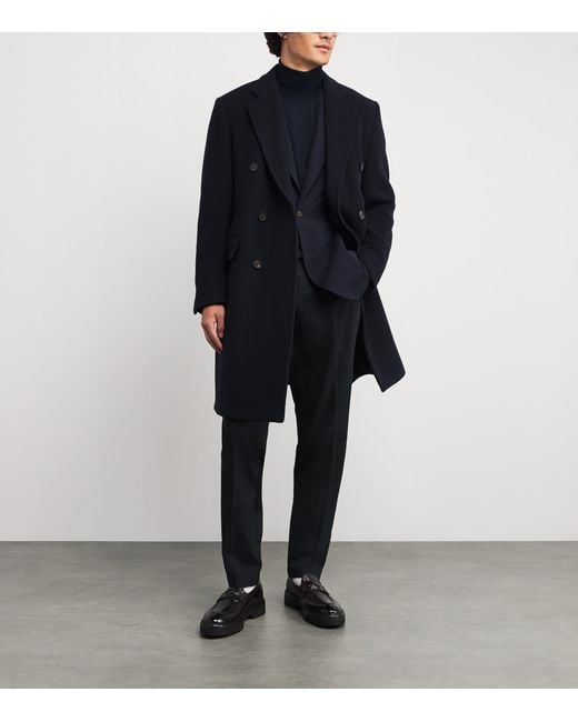 Eleventy Blue Single-Breasted Blazer for men
