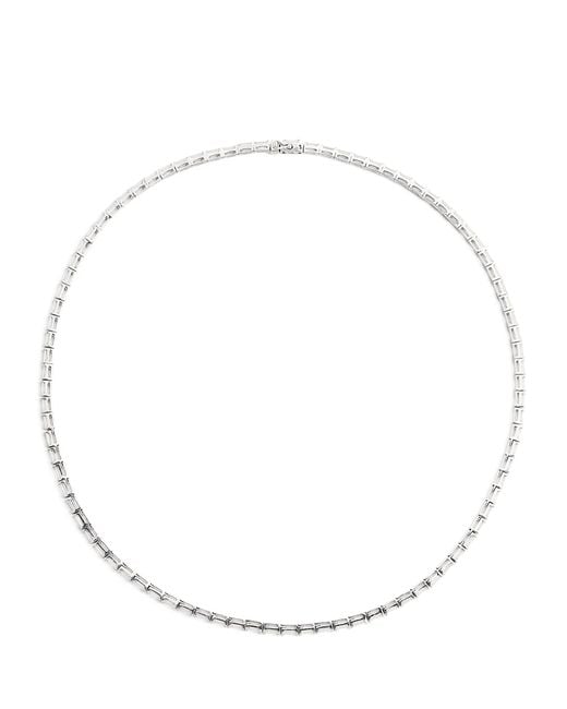 Anita Ko Metallic And Baguette Diamond Choker