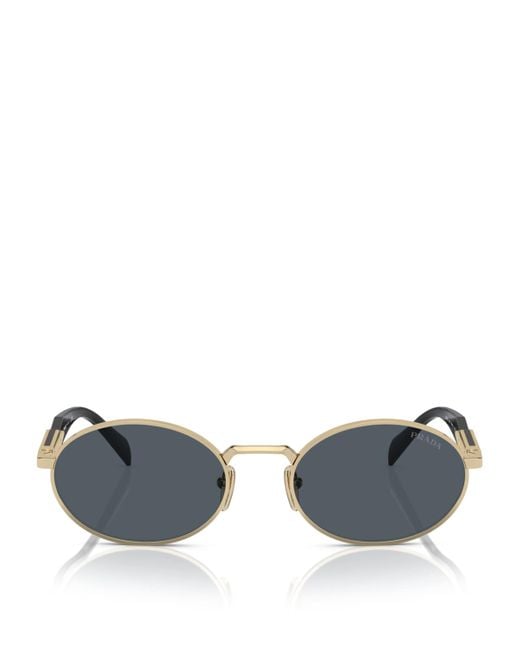 Prada Blue Metal Pr65Zs Sunglasses