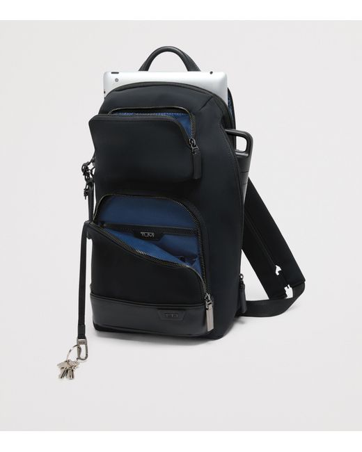 Tumi Black Thatcher Sling Backpack