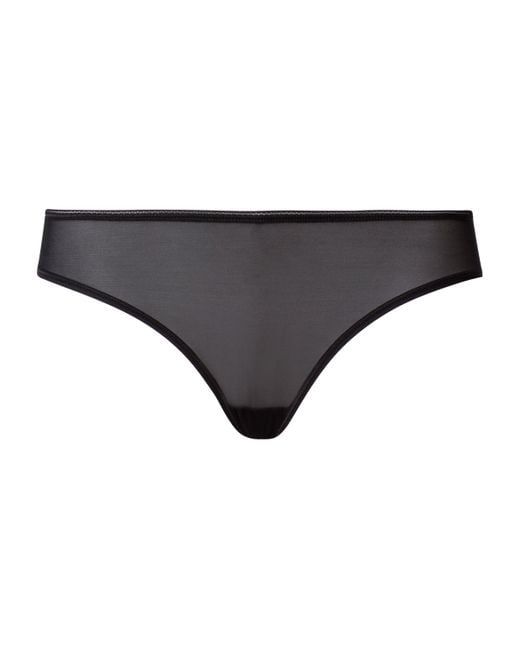 Hanro Gray Smooth Illusion Mini Briefs
