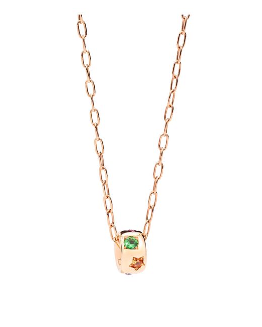 Pomellato Metallic Iconica Pendant Necklace
