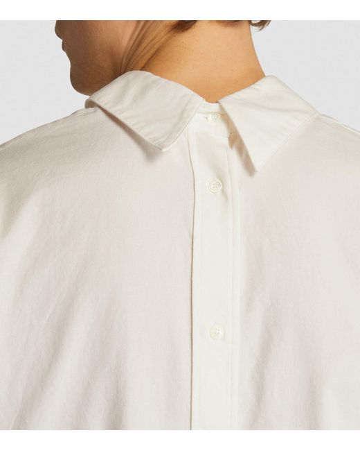 Hed Mayner White Two-sided Buttoned Shirt for men