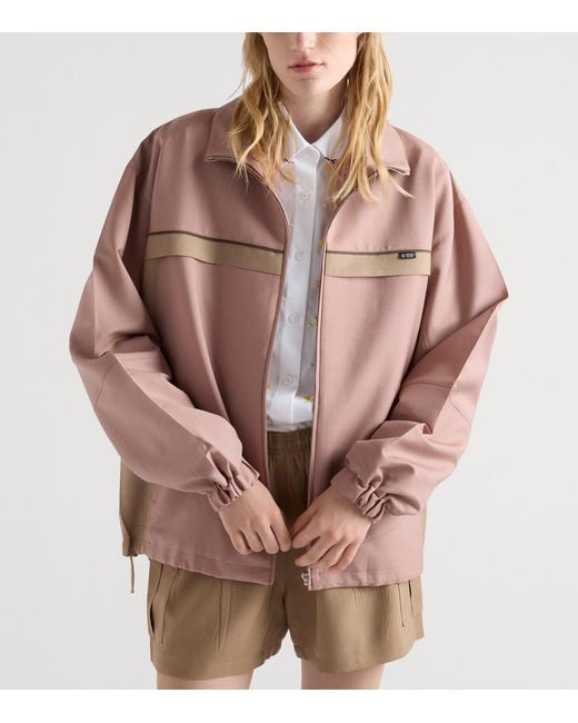 Prada Brown Wool-Mohair Jacket