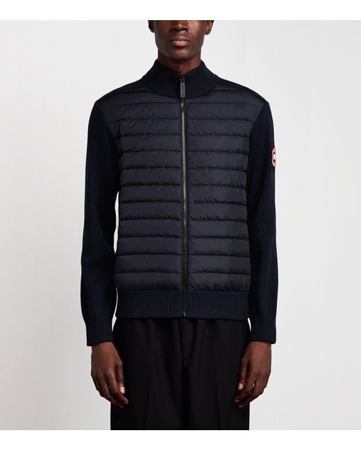Canada Goose Blue Hybridge Jacket for men