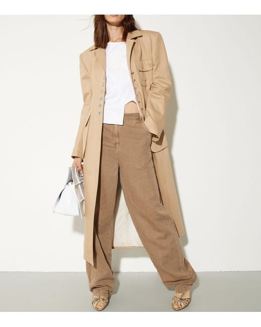 MAX&Co. Brown Twill Trousers