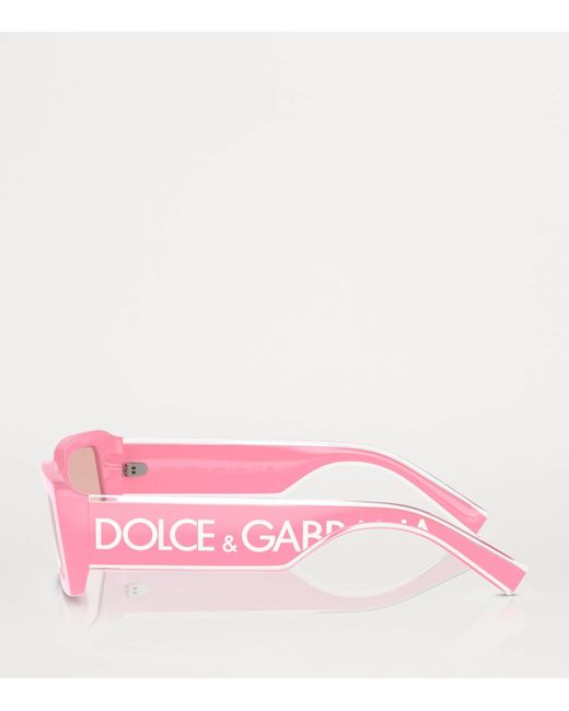 Dolce & Gabbana Pink Injected 0Dg6187 Sunglasses
