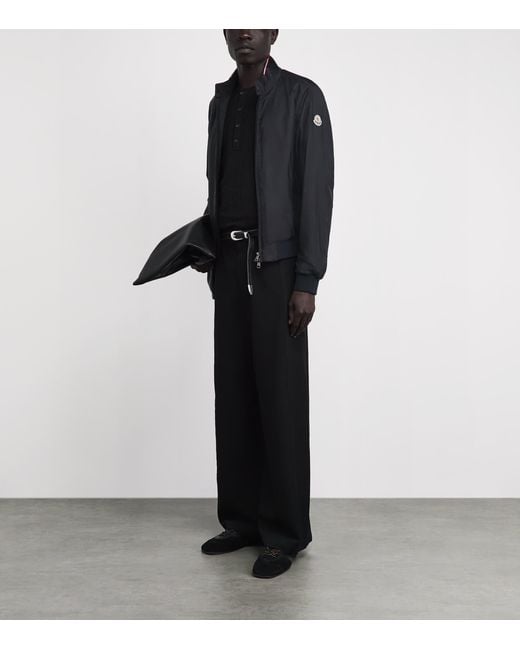 Moncler Blue Reppe Rain Jacket for men