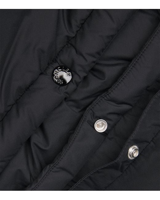 Moncler Black Down Maya 70 Puffer Jacket for men
