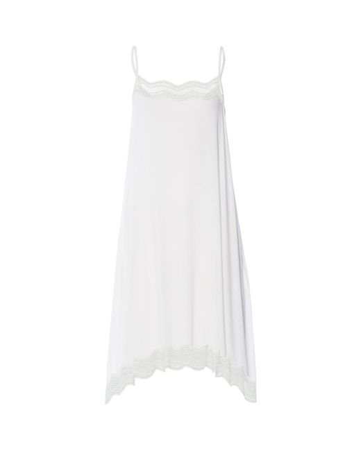 Hanro White Modal Cira Nightdress