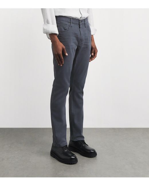 PAIGE Blue Federal Slim-Straight Jeans for men