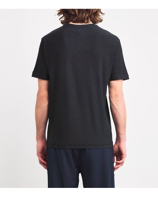 vuori Black Strato Tech T-Shirt for men