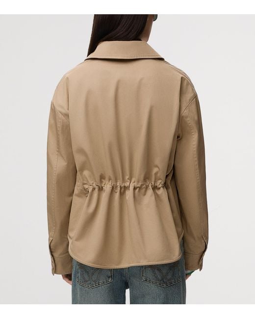 Loewe Natural Cotton Workwear Jacket