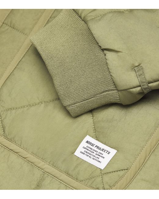 Norse Projects Green Military Liner Jacket for men
