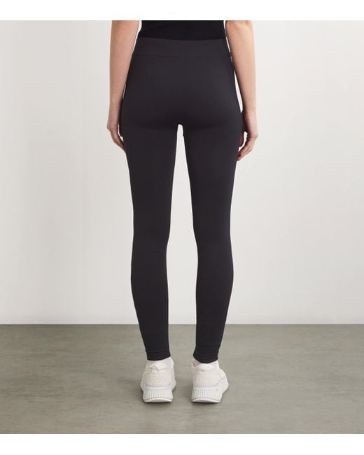 Max Mara Black Footless Tights