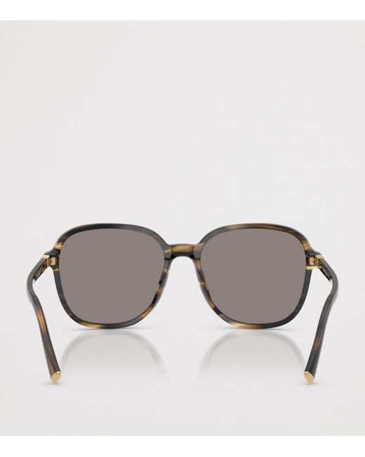 Miu Miu Gray Acetate Mu B01S Pillow Sunglasses for men