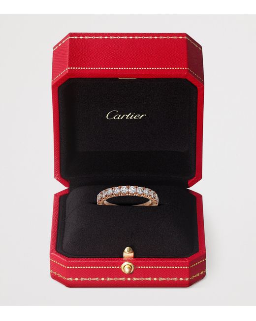 Cartier White And Diamond Étincelle De Wedding Band