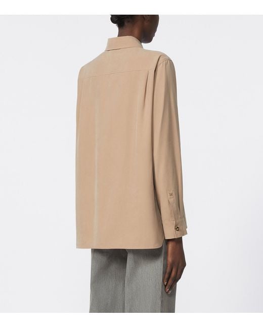 Max Mara Natural Silk Shirt