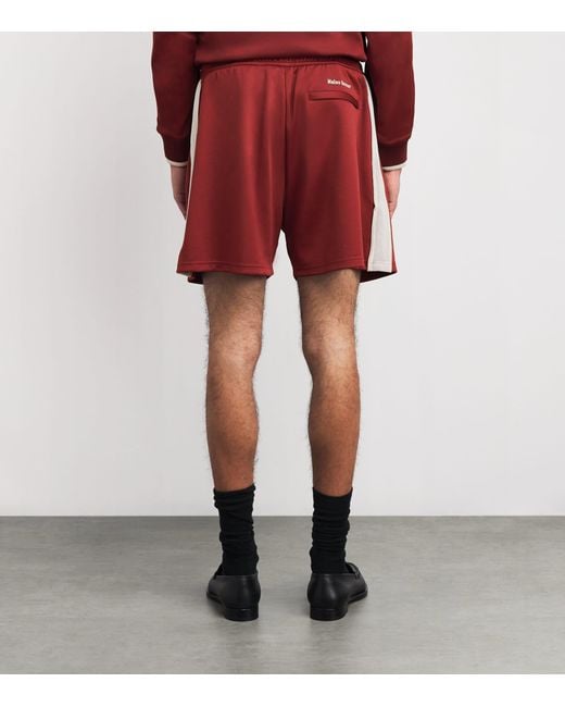 Wales Bonner Red Motion Shorts for men