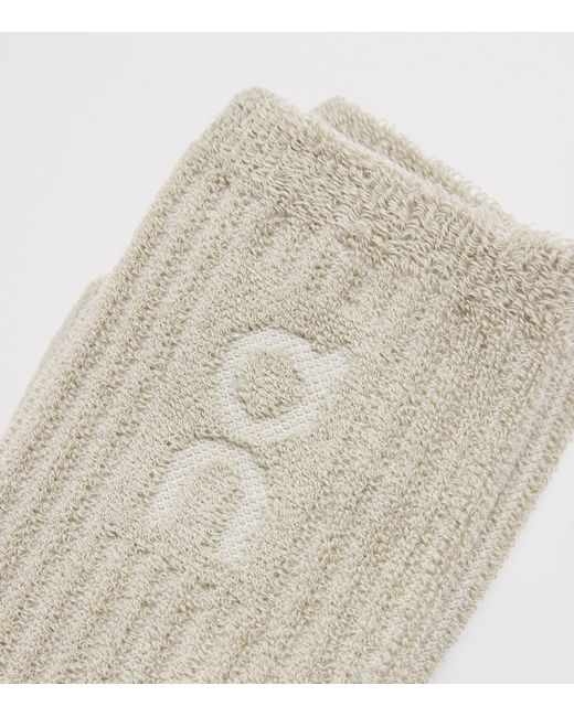 On Shoes Natural Terry High-Cut Socks